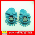 manufacturer in Ningbo China 2015 mother and father love soft baby shoes with girl